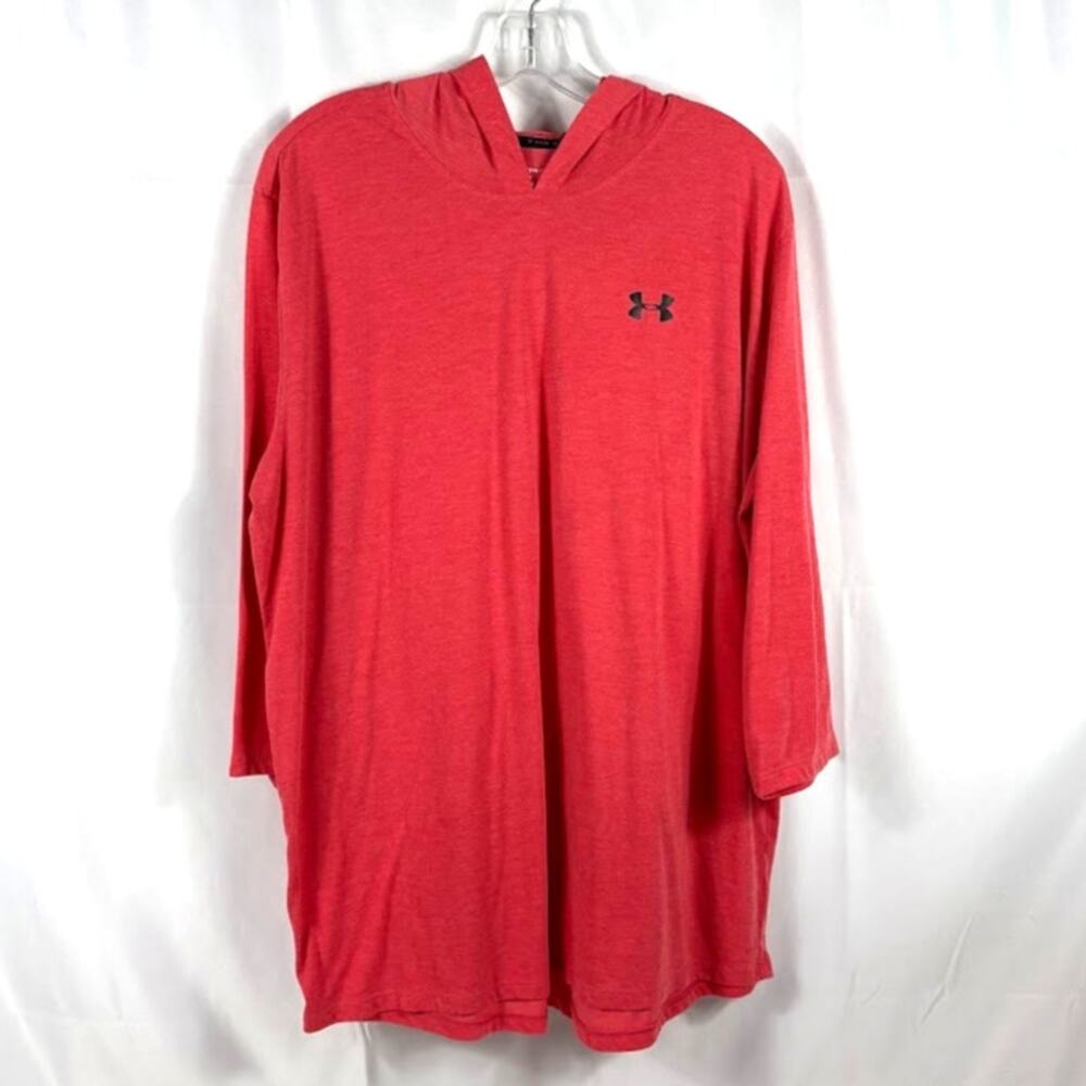 UNDER ARMOUR XXL Threadborne Hoodie 3/4 Sleeve Loose